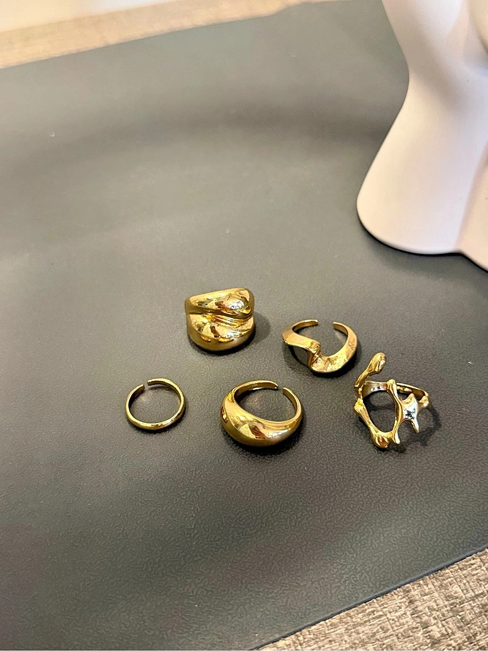 Assorted Gold-Tone Rings - Picture 2 of 5